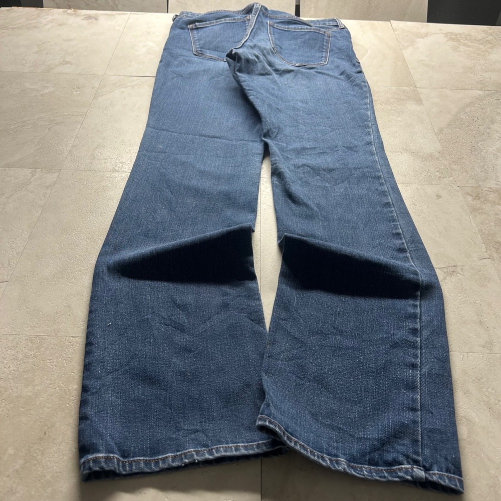Old Navy Bootcut Jeans Blue Women Size 6 Long Stretch Denim Mid Rise 1128